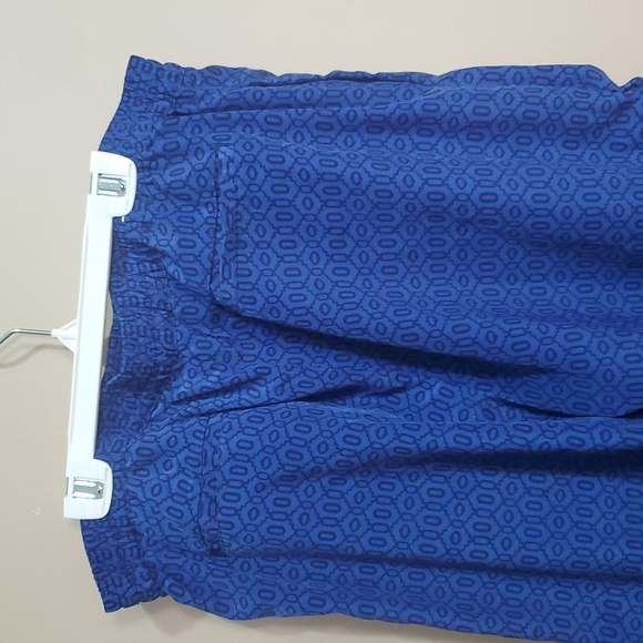 Joe Fresh Blue And Black Patterned Pants Size Large - Picture 4 of 6